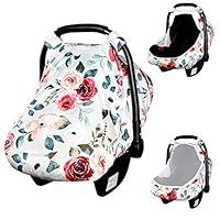 Algopix Similar Product 16 - Car Seat Covers for Babies Floral Baby