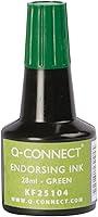 Algopix Similar Product 1 - Q CONNECT ENDORSING INK 28ML GREEN