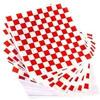 Algopix Similar Product 2 - Extra Large Grease Resistant Red
