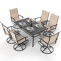 Algopix Similar Product 3 - Pamapic 7 Pieces Patio Dining Set