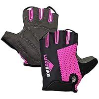 Algopix Similar Product 2 - LuxoBike Cycling Gloves Bicycle Gloves