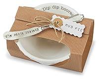 Algopix Similar Product 1 - Mud Pie Dip Bowl Set, Hooray, 2" x 6"