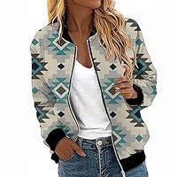 Algopix Similar Product 1 - Womens Fashion Bomber Jackets Crewneck