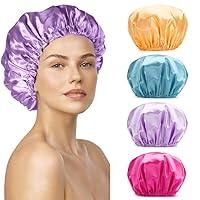 Algopix Similar Product 4 - Smilco Shower Caps For Women 126 Inch