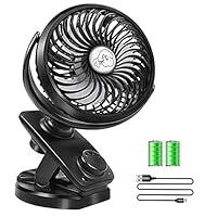Algopix Similar Product 20 - YXwin Stroller Fans Mini USB Desk Clip