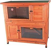 Algopix Similar Product 9 - TRIXIE Pet Products 2in1 Rabbit Hutch