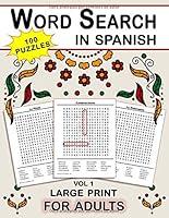 Algopix Similar Product 15 - Word Search Puzzles in Spanish Word