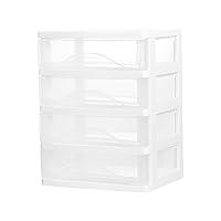 Algopix Similar Product 14 - BYCY Plastic Stackable Storage 4