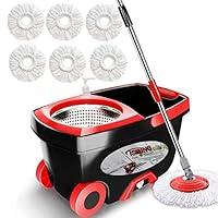 Algopix Similar Product 4 - Spin Mop Bucket Floor Cleaning  Tsmine