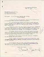 Algopix Similar Product 5 - Carole Lombard  Document Signed
