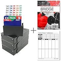 Algopix Similar Product 5 - Jannersten Bid Buddy Black  Set of 4
