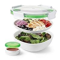 Algopix Similar Product 20 - OXO Good Grips On-The-Go Salad Container