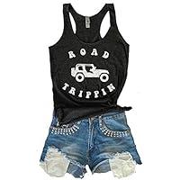 Algopix Similar Product 18 - Jeep Life Road Trippin Jeep Tank Top