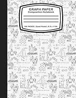 Algopix Similar Product 5 - Graph Paper Composition Notebook A