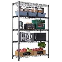 Algopix Similar Product 1 - MZG Steel Storage Shelving 5Tier