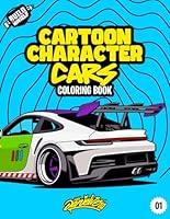 Algopix Similar Product 16 - Cartoon Character Cars Coloring Book