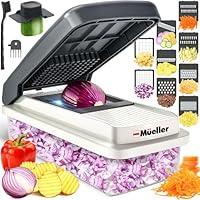 Algopix Similar Product 16 - Mueller Vegetable Chopper 2 Blade