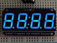Algopix Similar Product 10 - Adafruit 056 4Digit 7Segment