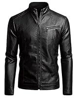 Algopix Similar Product 18 - Fairylinks Mens Casual Faux Leather