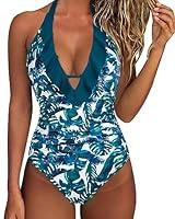 Algopix Similar Product 6 - SUUKSESS Women Sexy Halter One Piece