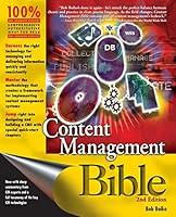 Algopix Similar Product 4 - Content Management Bible (2nd Edition)