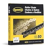 Algopix Similar Product 3 - SpeeCo 50 Roller Chain x 10 Feet with