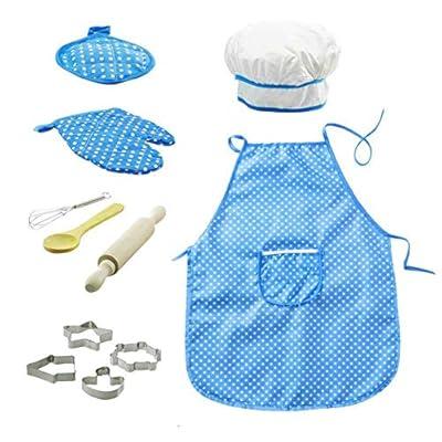 17PCS Kids Cooking sets Real Cooking Montessori Kitchen Tools for Toddlers  Kids Safe Knives for 2/3/4/5/6/7/8 Year Old