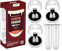 Algopix Similar Product 8 - COOLJOY 3 Sizes Vampire Fangs Teeth