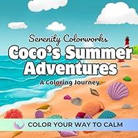 Algopix Similar Product 11 - Cocos Summer Adventures A Coloring