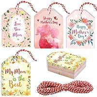 Algopix Similar Product 11 - FANCY LAND Mothers Day Gift Tags Happy