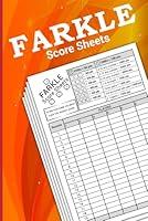 Algopix Similar Product 16 - Farkle score sheets Large print