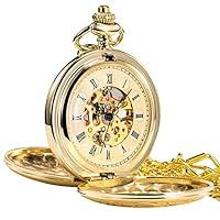 Algopix Similar Product 4 - TREEWETO Antique Mens Pocket Watch
