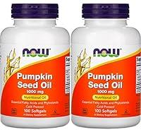 Algopix Similar Product 12 - Now Foods Pumpkin Seed Oil 1000mg