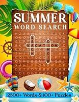 Algopix Similar Product 9 - Summer Word Search 100 Puzzle