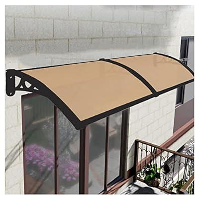 Best Deal for Window Door Awning Canopy, Polycarbonate Cover Rain