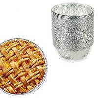 Algopix Similar Product 2 - Yajing 5 Inch Small Round Pie Tart Tin