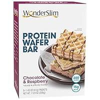 Algopix Similar Product 8 - WonderSlim Protein Wafer Snack Bar