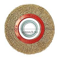 Algopix Similar Product 12 - Wire Brush Wheel Brass Coated Wire