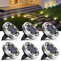 Algopix Similar Product 2 - btfarm 6 Pack Solar Ground Lights