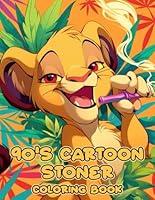 Algopix Similar Product 2 - 90s Cartoon Stoner Coloring Book 50