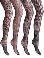 Algopix Similar Product 2 - VERO MONTE 4 Pairs Womens Patterned