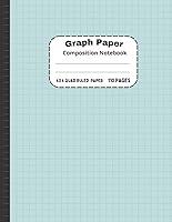 Algopix Similar Product 7 - Graph Paper Composition Notebook  4x4