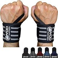 Algopix Similar Product 2 - WOD Nation Wrist Wraps Weightlifting