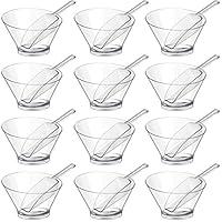 Algopix Similar Product 1 - Sawysine 24 Pcs Plastic Clear Serving