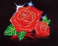 Algopix Similar Product 5 - DIAMOND DOTZ   Red Rose Sparkle