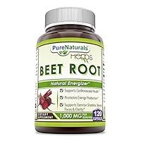 Algopix Similar Product 11 - Pure Naturals Beet Root 1000 Mg 120