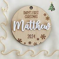 Algopix Similar Product 14 - Personalized Babys First Christmas