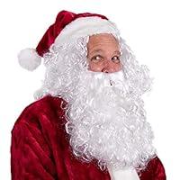 Algopix Similar Product 14 - Boo Inc Santa Beard  Wig  Christmas