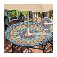 Algopix Similar Product 20 - Lutexblcor Patio Tablecloth with