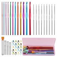 Algopix Similar Product 12 - MORFEN 48 PCS Crochet Hooks Set 21